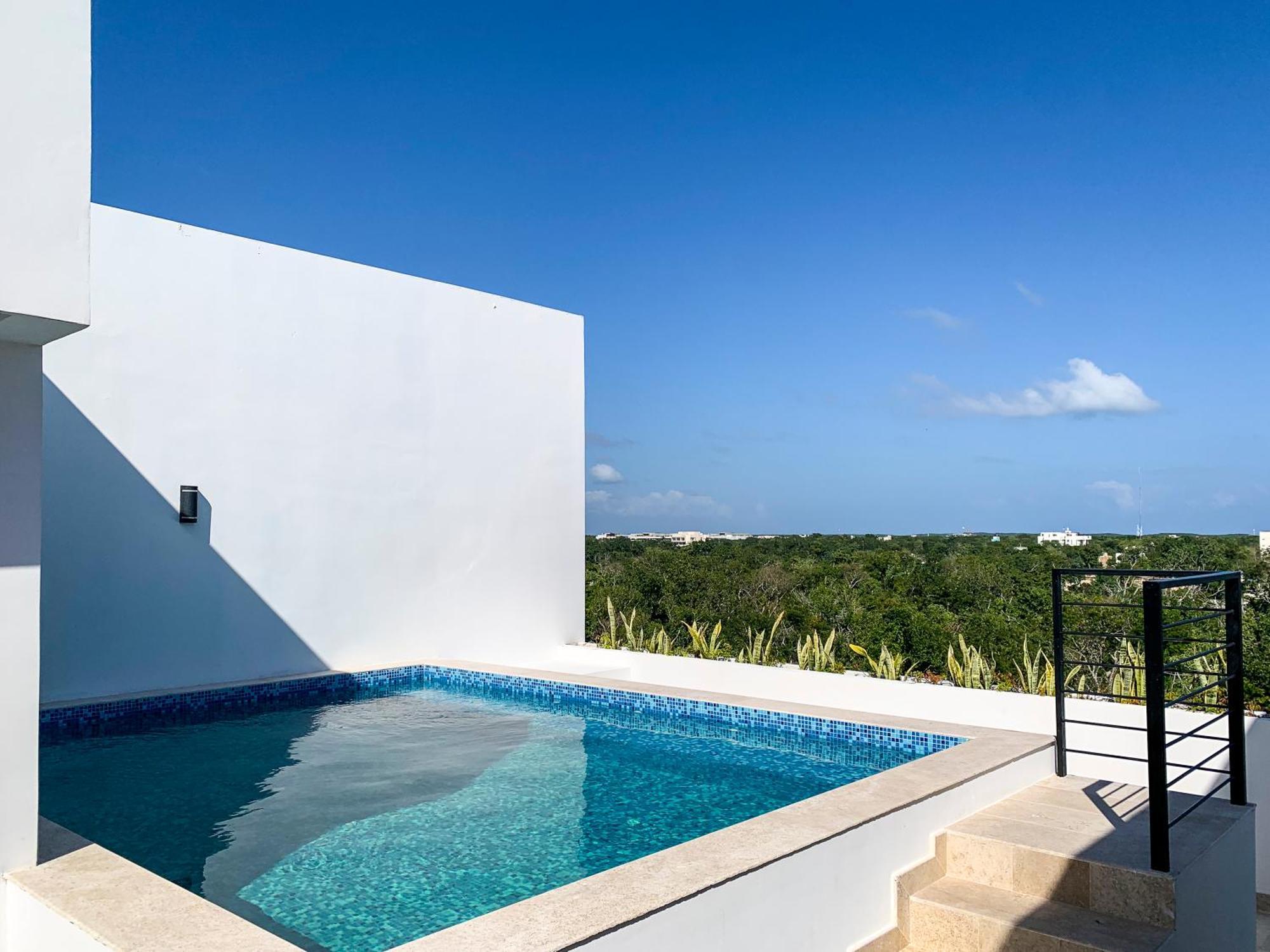 Luxe Penthouse With Rooftop Pool And Grill