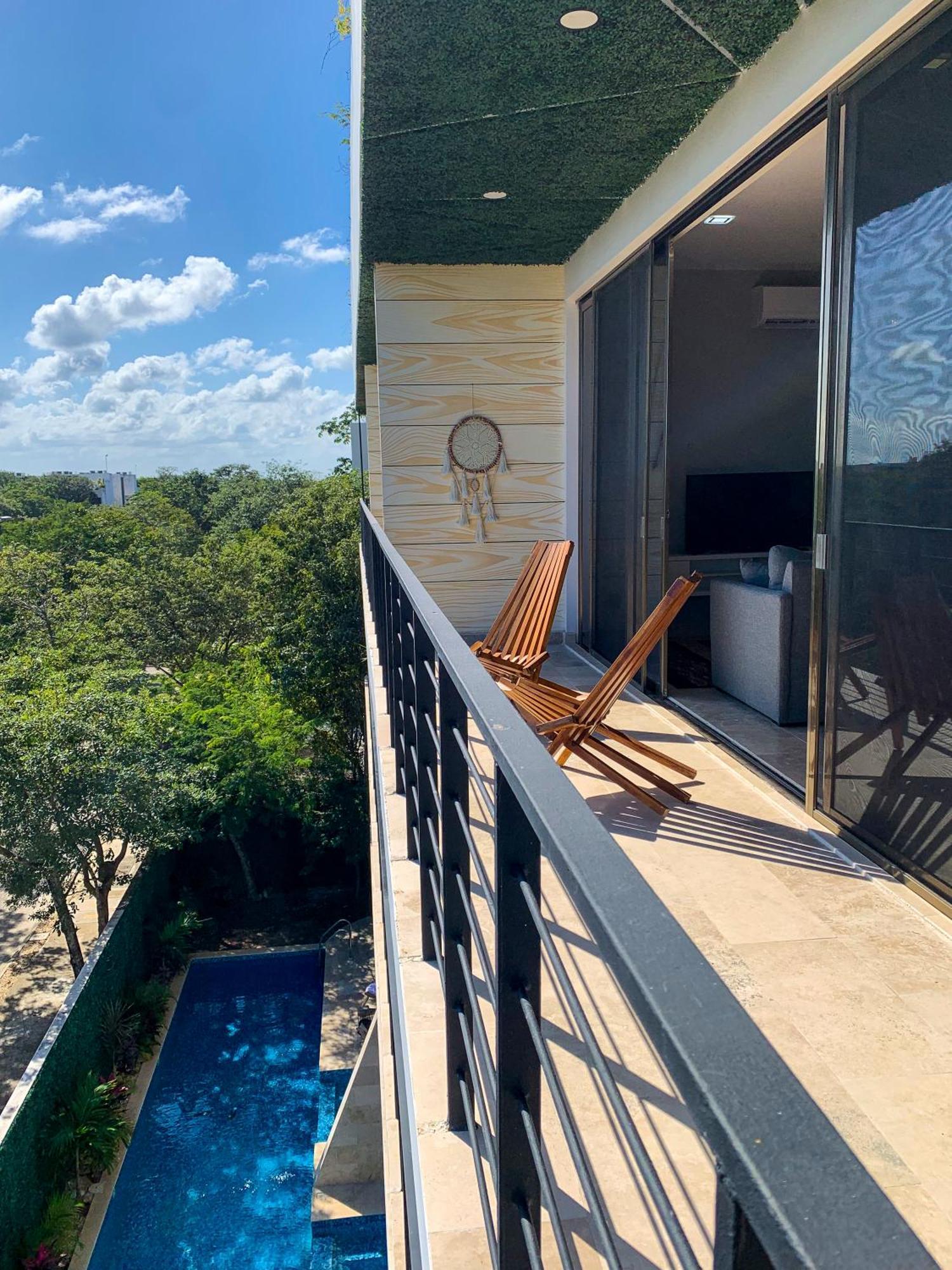Luxe Penthouse With Rooftop Pool And Grill * Tulum